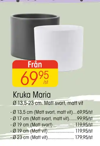 EKO Kruka Maria erbjuda
