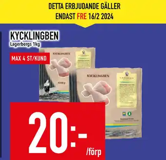 Matdax KYCKLINGBEN erbjuda