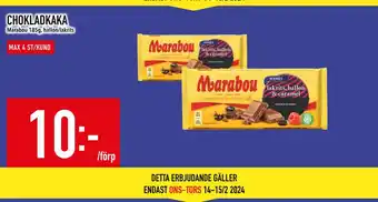 Matdax CHOKLADKAKA erbjuda