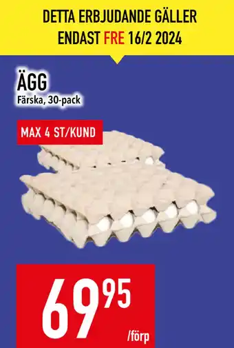 Matdax ÄGG erbjuda
