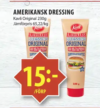 Matvärlden Tensta AMERIKANSK DRESSING erbjuda