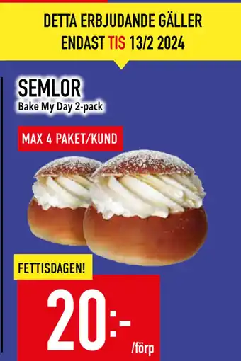 Matdax SEMLOR erbjuda