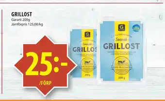 Matvärlden Tensta GRILLOST erbjuda