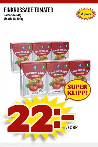 Nya Pulsen FINKROSSADE TOMATER erbjuda