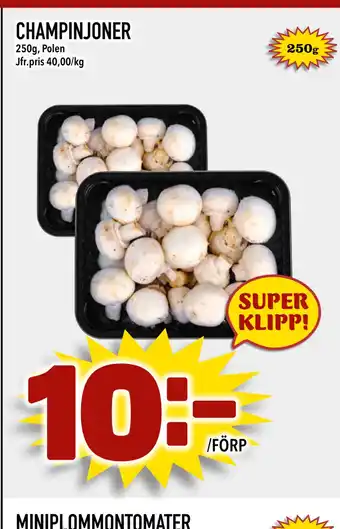 Nya Pulsen CHAMPINJONER erbjuda