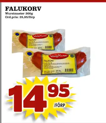 Supergrossen FALUKORV erbjuda