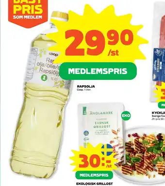 Stora Coop RAPSOLJA erbjuda