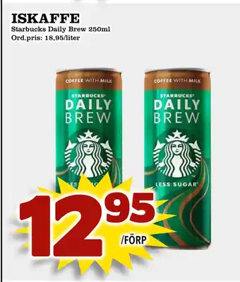 Supergrossen ISKAFFE erbjuda