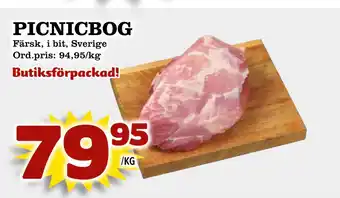 Supergrossen PICNICBOG erbjuda