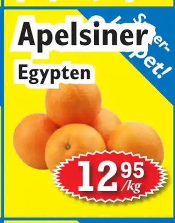 T-jarlen Apelsiner erbjuda