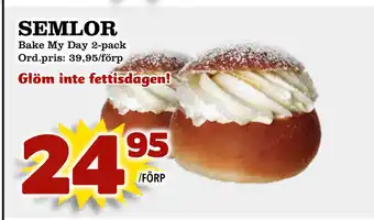 Supergrossen SEMLOR erbjuda