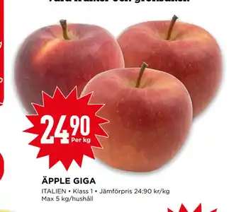 Willys ÄPPLE GIGA erbjuda