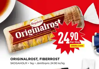 Willys ORIGINALROST, FIBERROST erbjuda