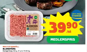 Coop Konsum BLANDFÄRS erbjuda