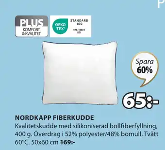 JYSK NORDKAPP FIBERKUDDE erbjuda