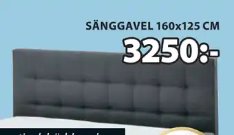 JYSK SÄNGGAVEL 160x125 CM erbjuda