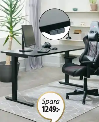JYSK SVANEKE HÖJ- OCH SÄNKBART SKRIVBORD erbjuda