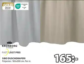 JYSK SIBO DUSCHDRAPERI erbjuda