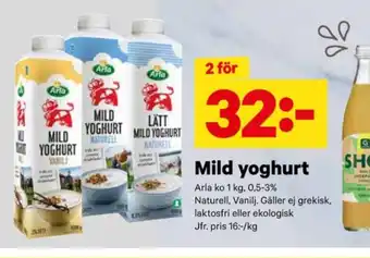 City Gross Arla yoghurt erbjuda