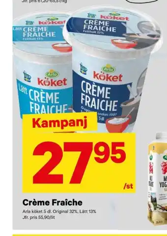 City Gross Arla köket crème fraiche erbjuda