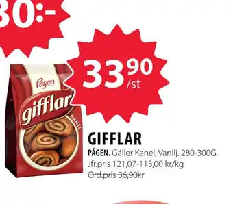 Handlar'n Gifflar erbjuda