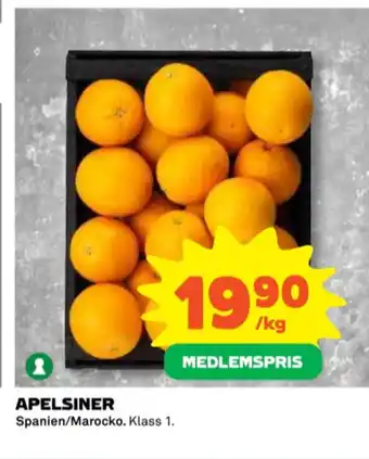 Coop apelsiner erbjuda