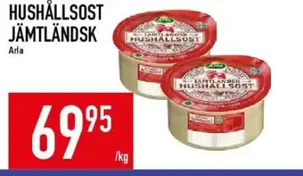 Matdax Arla jämtlandsk hushållsost erbjuda