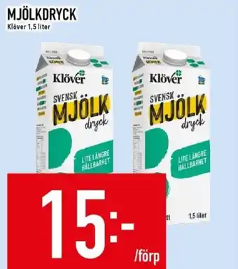 Matdax Klöver mellanmjölk erbjuda