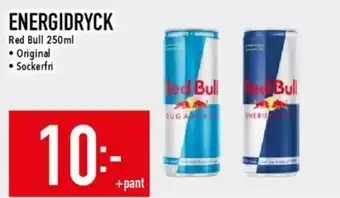 Matdax Red bull energidryck erbjuda