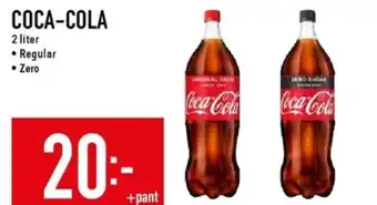Matdax Coca cola läskedryck erbjuda