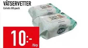 Matdax Colotis våtservetter erbjuda