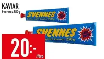 Matdax Svennes kaviar erbjuda
