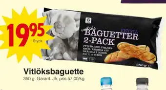 Matöppet Garant baguetter erbjuda