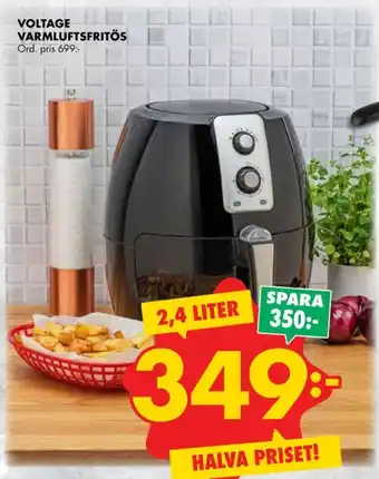 ÖoB Voltage airfryer erbjuda