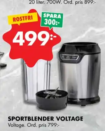 ÖoB Voltage blender erbjuda