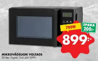 ÖoB Voltage mikrovågsugn erbjuda
