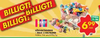 ÖoB Candy collection lösviktsgodis erbjuda