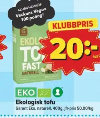 Östenssons Garant tofu erbjuda