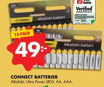 ÖoB Connect batterier erbjuda