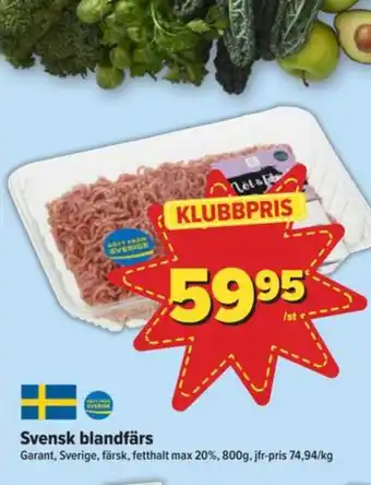 Östenssons Garant blandfärs max 20% erbjuda