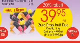 EKO Cloetta lösviktsgodis erbjuda