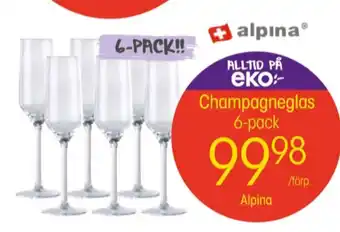 EKO Alpina glas erbjuda