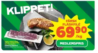 Stora Coop Danish crown fläskfilé erbjuda