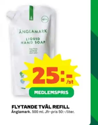 Änglamark tvål flytande