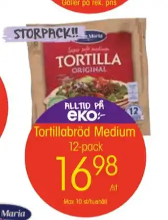 EKO Santa maria tortillas erbjuda
