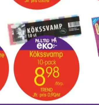 EKO Trend kökssvamp erbjuda