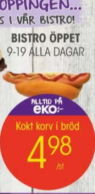 EKO Eko restaurang erbjuda