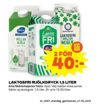 Valio mellanmjölk
