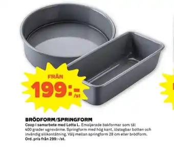 Stora Coop Lotta lundgren bakform erbjuda