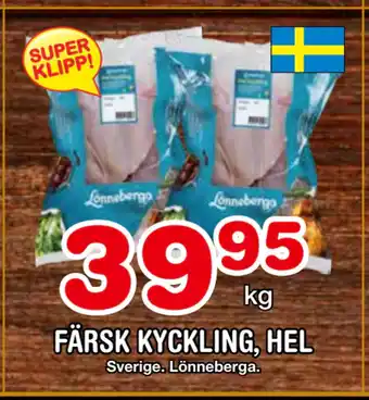 Nya Pulsen FÄRSK KYCKLING, HEL erbjuda